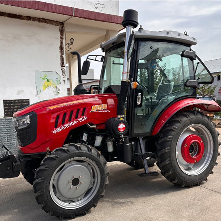 70马力四轮耕地机 90马力四轮拖拉机旋耕机 904农用开荒耕地机