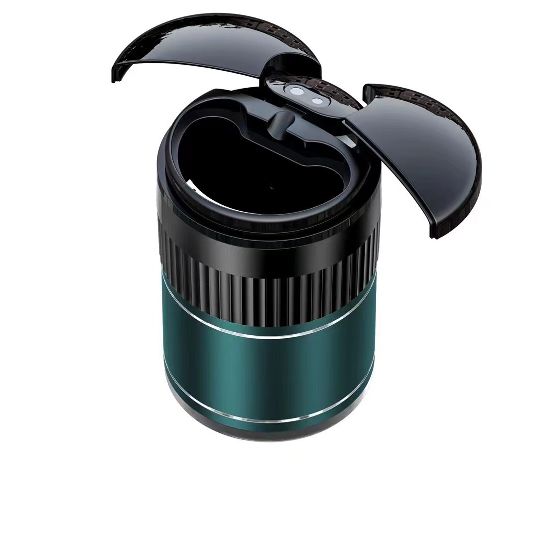 Ashtray Metal, Qìchē Car ashtray - cyan-touch-a70s-129mm83mm83mm