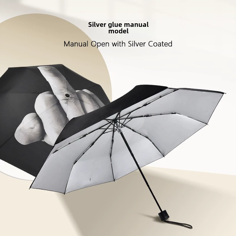 Ручной зонт солнечная подзарядка для студентов, (Физики), печать