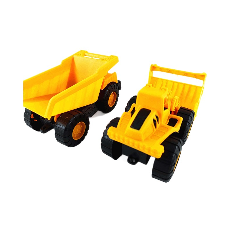 Vehículos de Construcción de Juguete Set de 2, Plástico, Deslizante, para Niños image 5