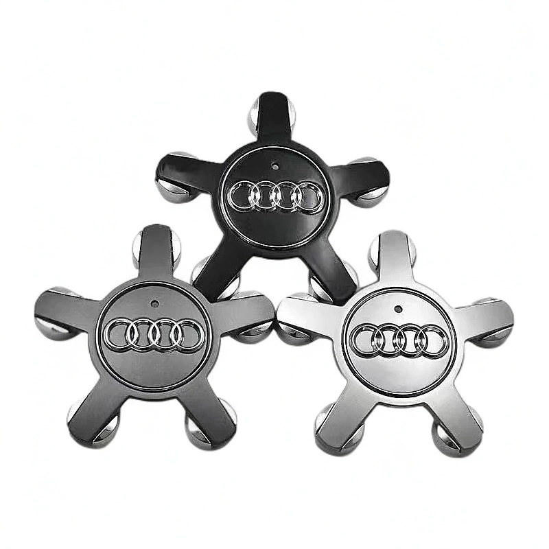 Подходит для колпаков ступицы колеса Audi с пятью шлицами A4L/A6L/A5/A8L/A7, центральный колпак ступицы колеса 135 мм, пять шлицей