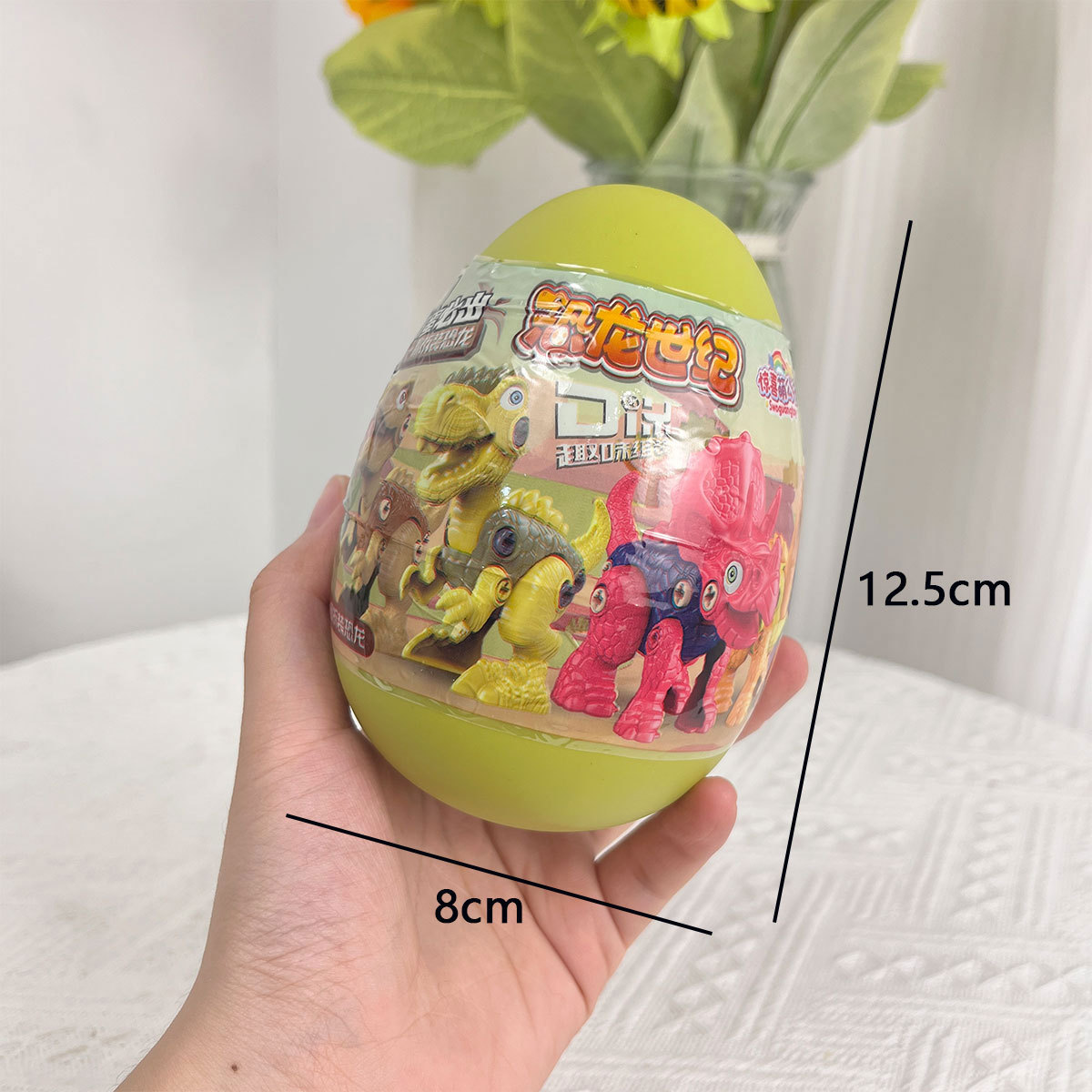 Pequeños juguetes al por mayor sorpresa bola princesa caja ciega huevo de dinosaurio máquina de torsión Otte Chaoman personas desmontaje música entrenamiento clase regalos