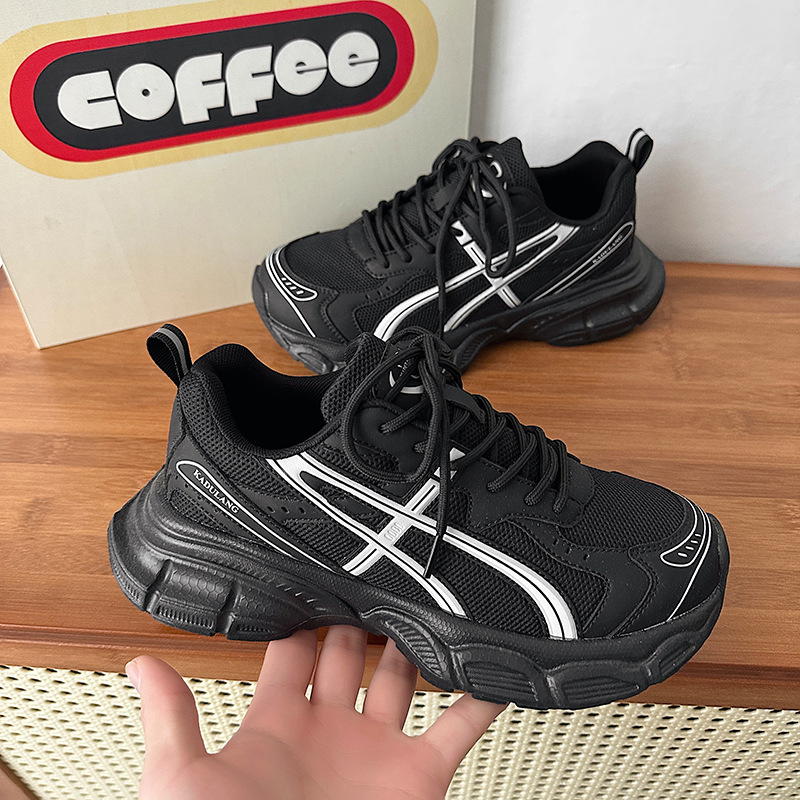 Deportes casuales de moda de verano de Xu Ling para hombres y mujeres, zapatos de papá de suela gruesa de bizcocho ligero de primavera,_voghion.com