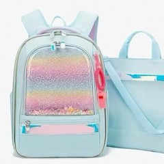 Beijia 高品質子供用ランドセル小学生反射警告バックパック 1-3 グレードショルダー軽量