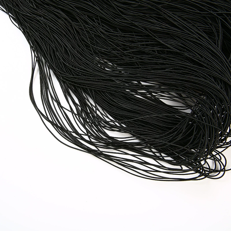 Long -term supply specifications, new round loose tight fine elastic rope 1.2mm tag rope multi -function