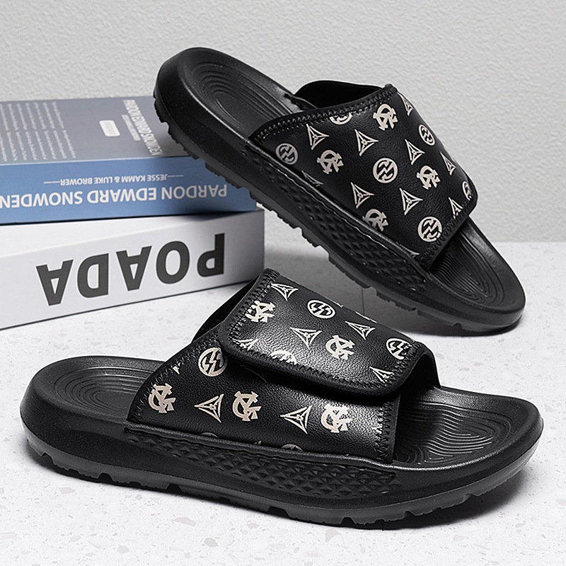 Chanclas Sandalias y pantuflas casuales para hombres Verano para hombres Velcro para hombres Zapatos retro de playa 2025 Nuevo estilo