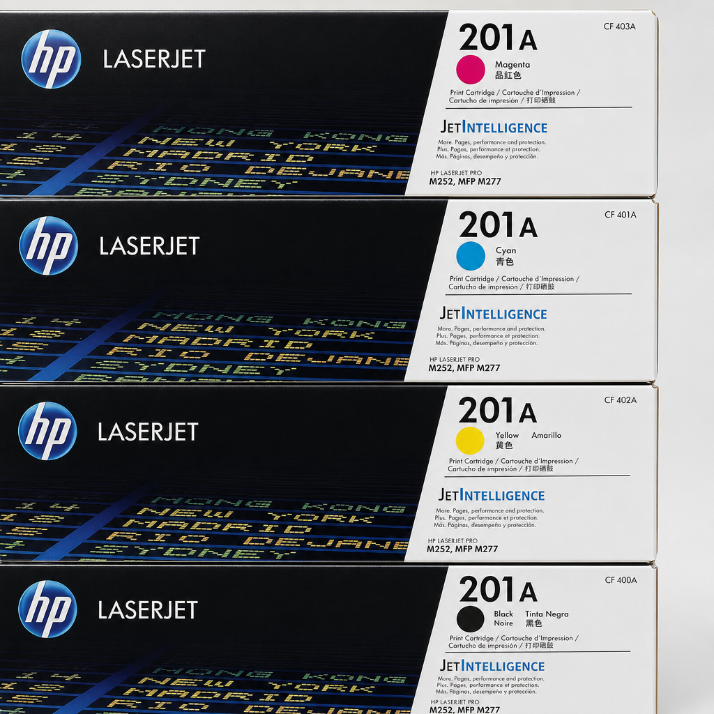 Cartucho de tóner HP 201A para impresoras láser M252n M252dw M277n M277dw