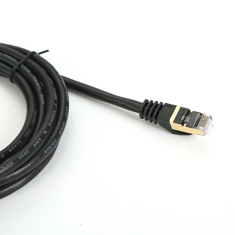 Категория 5e Cat5e экранированный сетевой джампер 8P8C male безмугосп Copper с защитой ушной складки