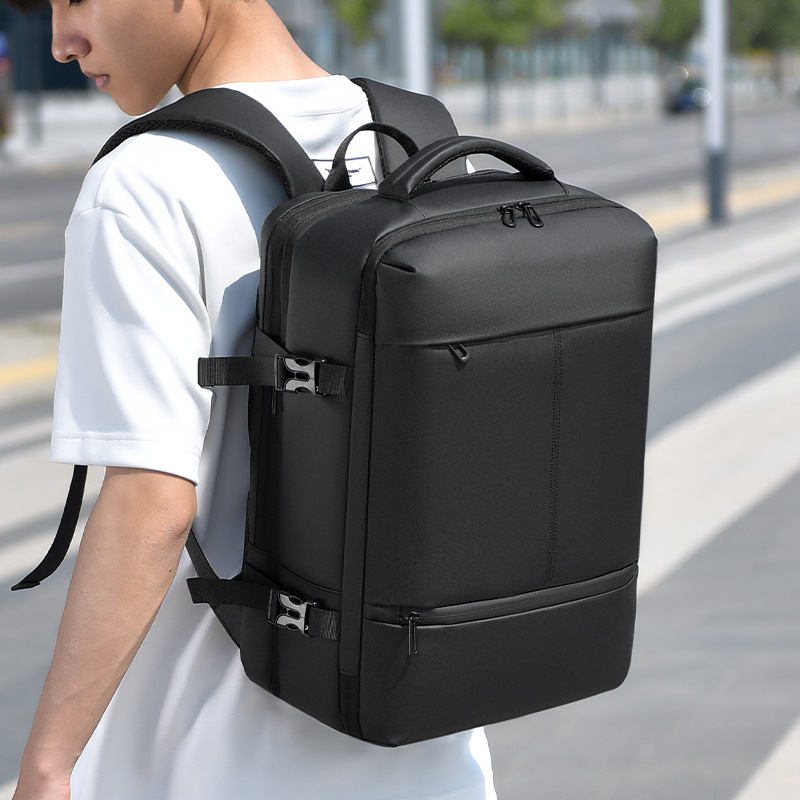 Cross-Border Large-Capacity Backpack for Men, Commuter Computer Backpack, Versatile for Daily Use, Business Travel Backpack, Wholesale