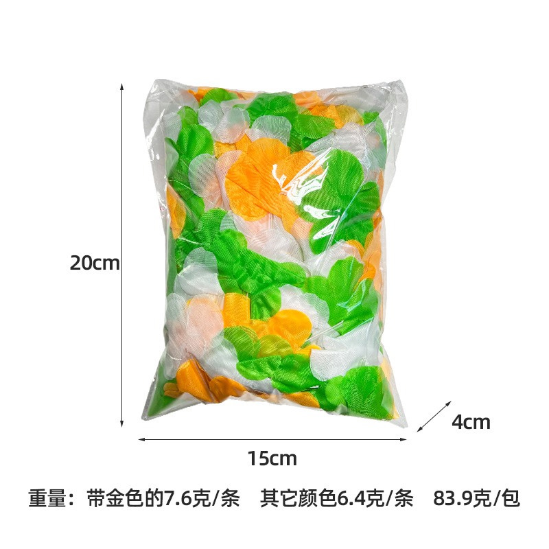 Hawai transfronterizo multicolor 24 pares de coronas de cuello de diámetro 6.5 cm de longitud 96 cm de poliéster