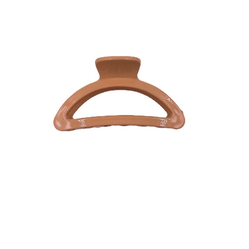 Cabeza trasera grande en línea clip de celebridad estilo coreano temperamento femenino horquilla tiburón agarre del pelo Placa de baño horquilla