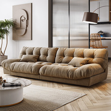 意式极简baxter云朵沙发大小户型客厅科技布舒适超软懒人布艺沙发