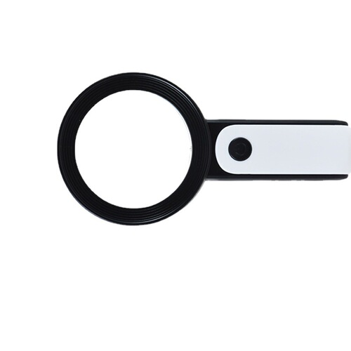 New 30x 18 LED lights, warm and cold light, high-definition reading and maintenance glass magnifying glass for the elderly 2290-18