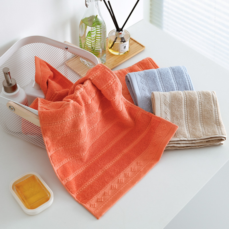 Toalha de rosto em algodão puro, macia e altamente absorvente_voghion.com