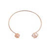 Jewelry, triangle, bracelet, zirconium, suitable for import, simple and elegant design