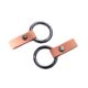Leather Microfiber Key Chain Business Simple Car Key Ring Pendant Men and Women Waist Hanging Anti-Lost Leather Key Chain