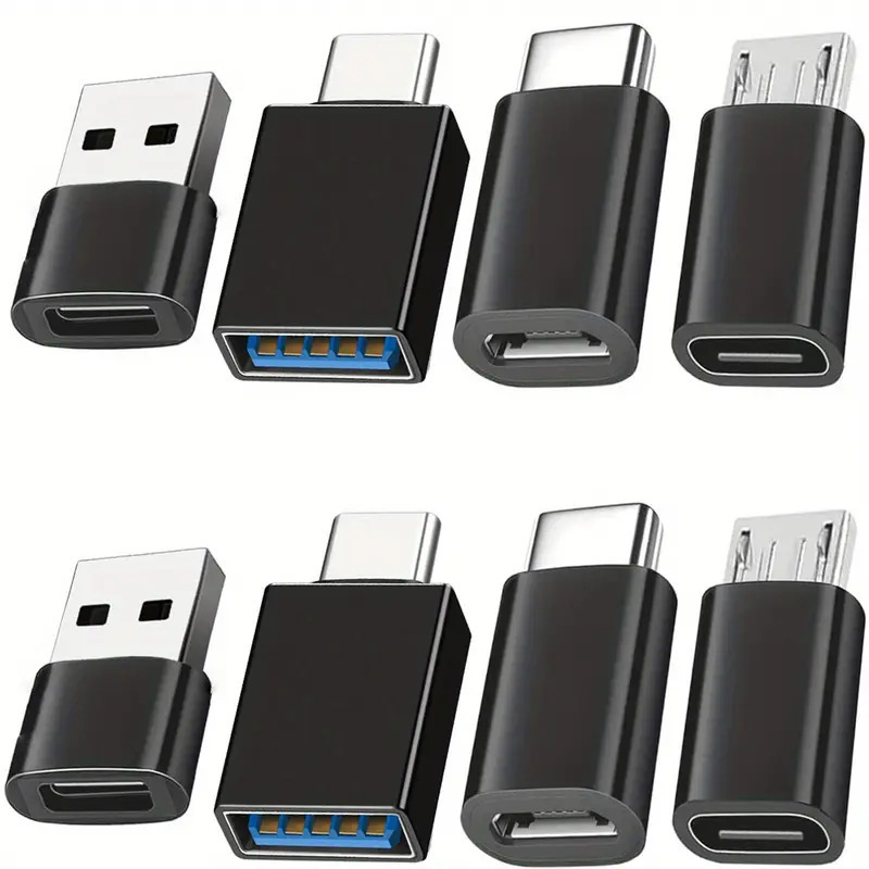 Suitable for Xiaomi, Vivo, Huawei, Oppo, Android to Type-C Standard Charging Adapter for Computer Connection and Data Transfer Suitable for Xiaomi, Vivo, Huawei, Oppo, Android to Type-C Standard Charging Adapter for Computer Connection and Data Transfer