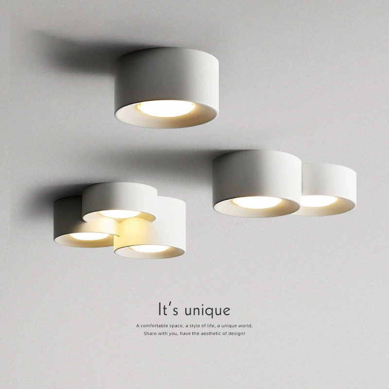 Mounted modern and minimalistic lights for corridor, ceiling light, LED lamp
