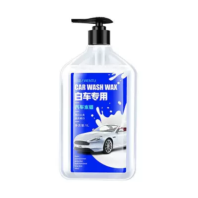 Car Wash Liquid, Special Water Car wax - white-car-water-wax-10kg-nozzle