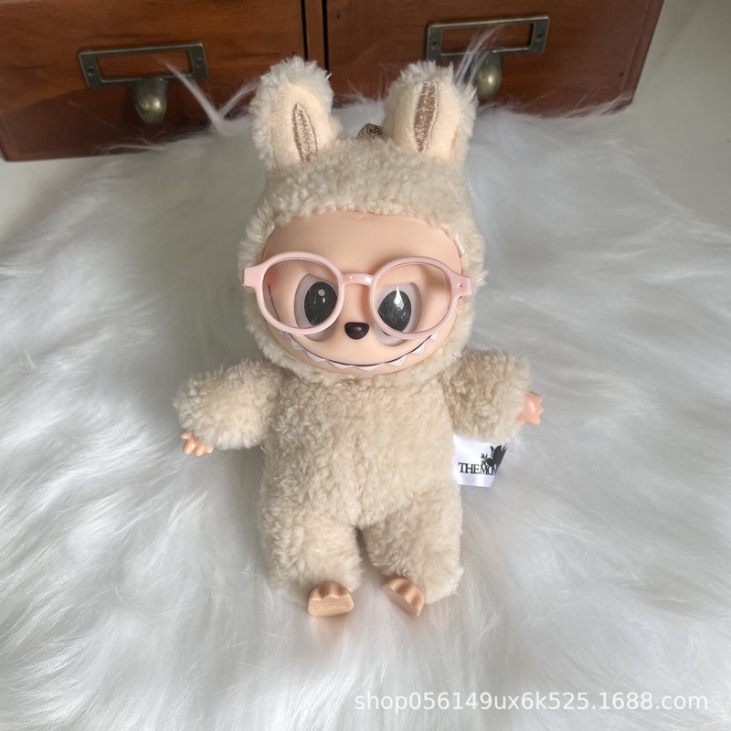 【メガネメーカー】13cm 自虐クマメガネ 10cm コットンドールメガネ ラブブビニールメガネ|undefined