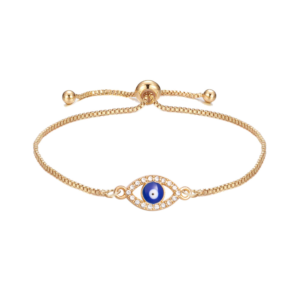Lucky Evil Eye Red String Bracelet Protection Minimalist Jewelry_voghion.com