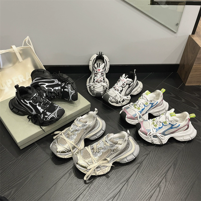 Кроссовки Dad Shoes (Париж) 3XL — ретро массивные унисекс кроссовки, повседневные спортивные платформы