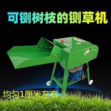 干湿两用铡草机揉丝机家用220V玉米桔杆粉碎机小型多功能碎草机