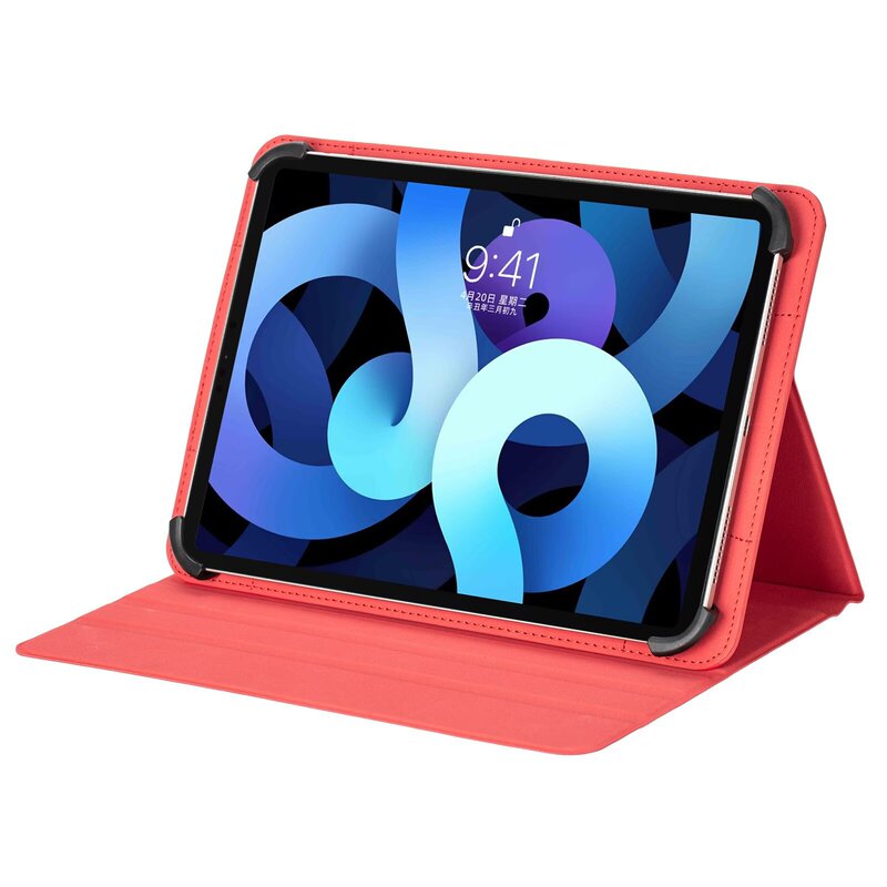 Factory Neutral 9.6- 10.5inch Pu Pebbled Tablet Protective Cover Silicone Sheet Elastic Band Protective Case