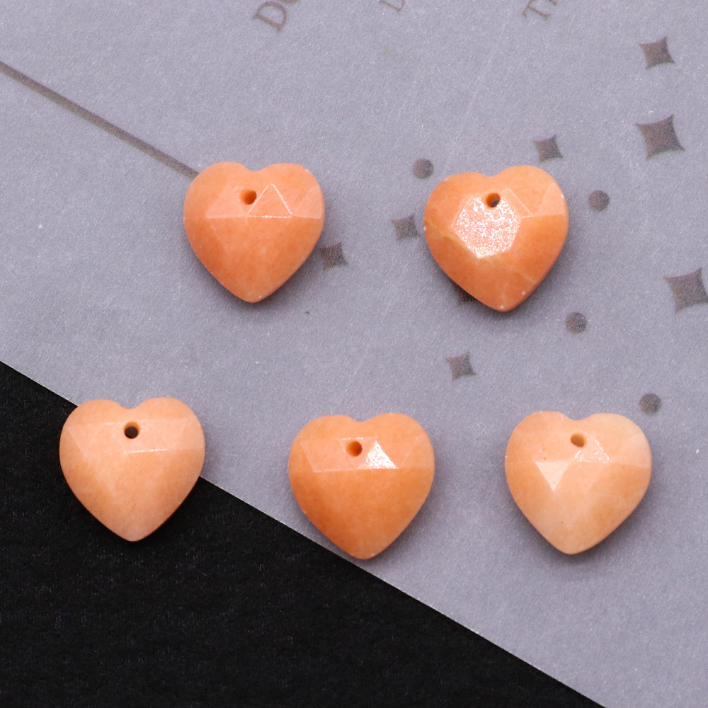 2g Weight Pendant Jewelry Making Type 13*13mm Jewelry Making Size Pendant Classification Aventurine, Rose Quartz, Amethyst , Tiger Eye, Opalite Stone Type 1 Piece Quantity natural stone Material Heart Shape Pattern All Seasons Season IG Style, Retro Style 1 Piece 13*13mm Natural Stone Aventurine Rose Quartz Amethyst Heart Shape Pendant Pendant 2