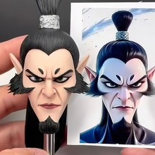 泥人真人定软陶人偶粘土捏泥人蜡像公仔泥塑结婚礼物q版手办聚乔