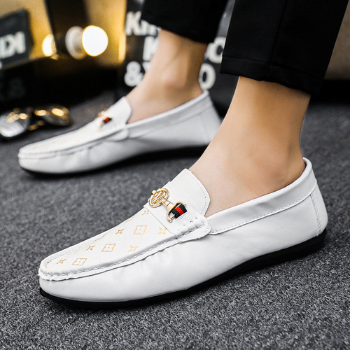 European station men's shoes 23 spring new men's beanie shoes casual shoes men's slip-on lazy driving shoes