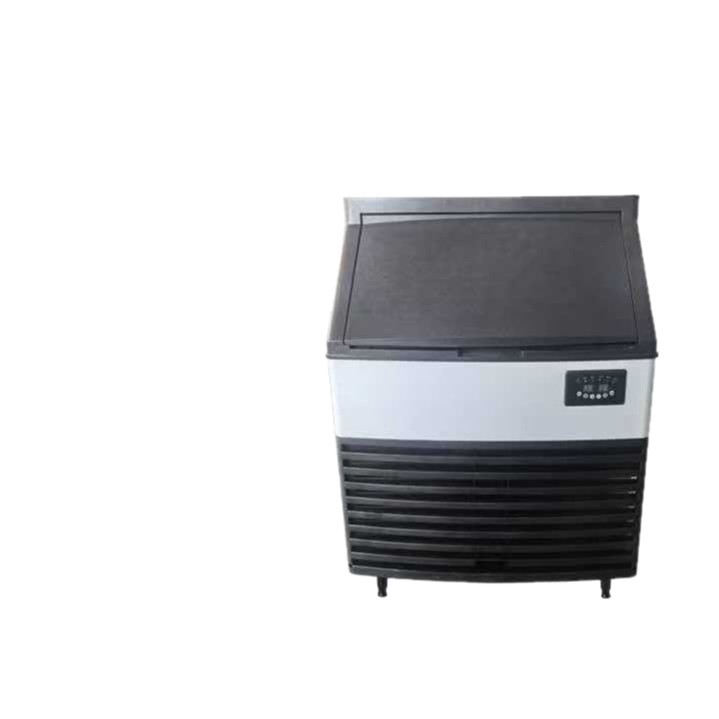 Máquina de hielo comercial grande y pequeña división de gran capacidad, tienda de té de leche, bar, KTV, hielo cuadrado, máquina de hielo