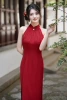 3336 red sleeveless