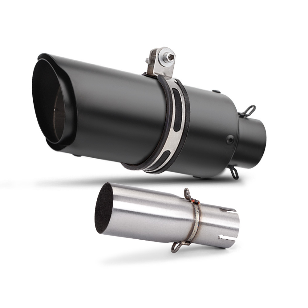 Suitable for Motorcycle Kaiyue 350Rr Exhaust Pipe Modification Stainless Steel Middle and Tail Section Set Non-Destructive Straight up