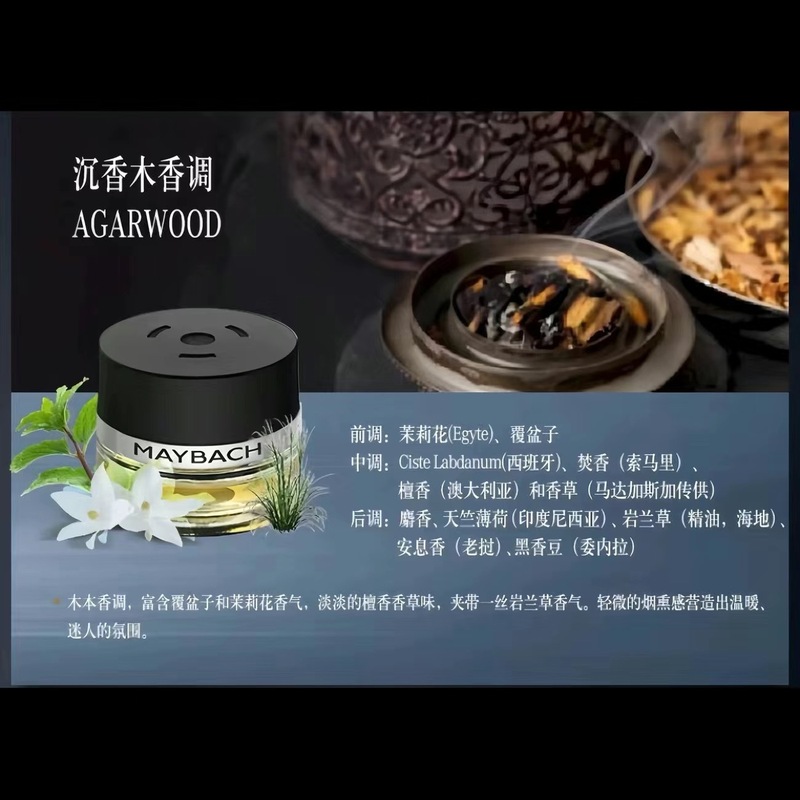 梅赛德斯奔驰原香水香氛充液都市风情沉木香薰太平洋自在心境跨境|undefined
