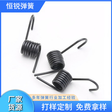 定制弹簧 不锈钢发黑扭簧 异形扭簧夹子玩具灯饰灯具异型弹簧
