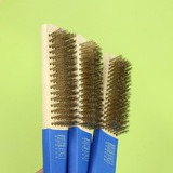 唐氏 Проволочная щетка, литературная игрушечная щетка, деревянная ручка, чистящая проволочная щетка, литературный игрушечный инструмент, орех, алмаз, грецкий орех, щетка для чистки бодхи