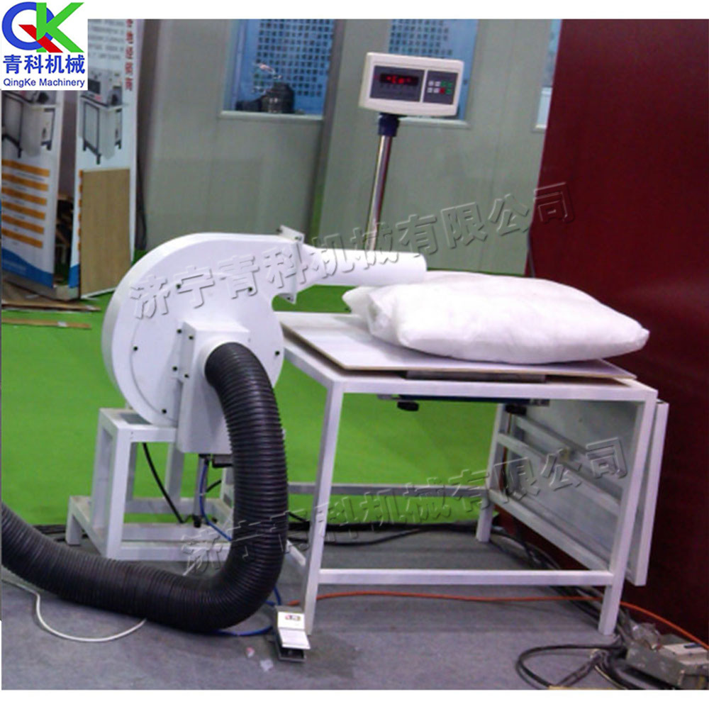 脚踏开关海绵填充机 PP棉公仔棉充棉机 工厂沙发羽绒衣物打棉机