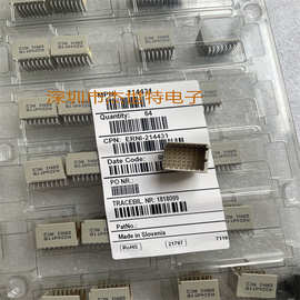 ERNI恩尼CPCI背板连接器214431直针公座2.0间距ERmet公头B8型40P