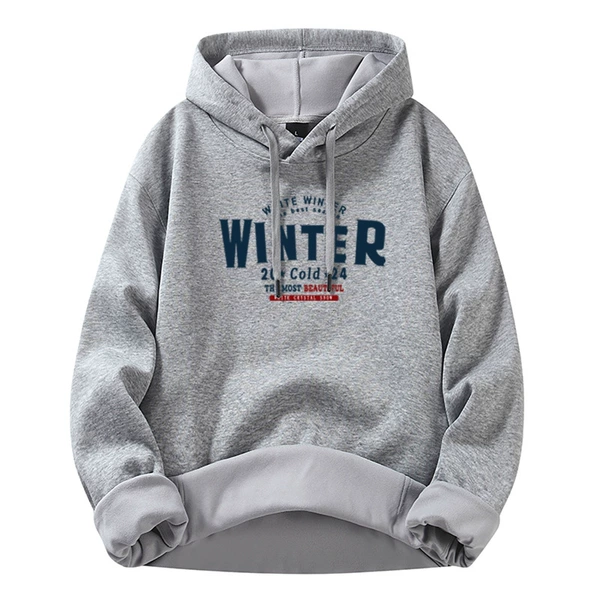 Hooded Hemp Gray [Thin Style]-WLNTER