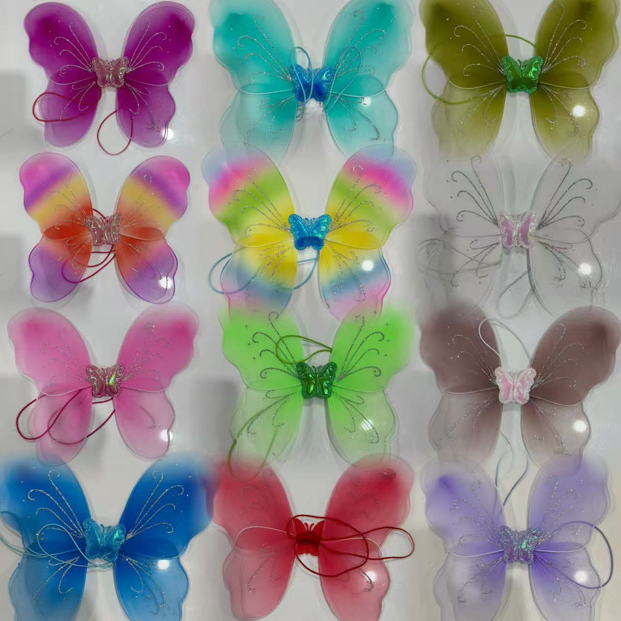 Children's Day Gold Pink Elf Wings Travel Angel Wings Magic Elf…