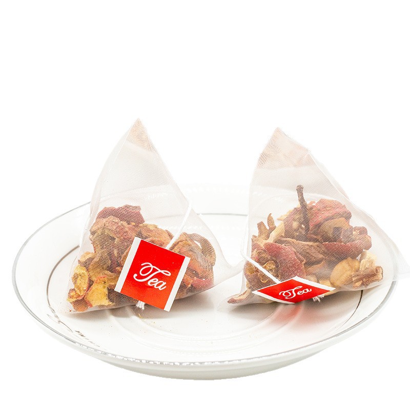 Peach Oolong Tea Triangle Bags Custom Herbal Blend Goji Jasmine Hawthorn Cold Brew quality and texture
