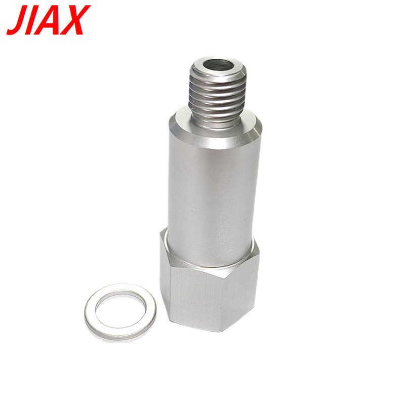 Fabricante de piezas de modificación de automóviles LS adaptador de temperatura de agua de refrigeración junta de extensión aluminio M12X1.5 a 3/8NPT