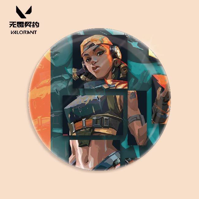 バージバッジ、Valorant、Jiefeng、Mudie、二次元周辺アクセサリー|undefined