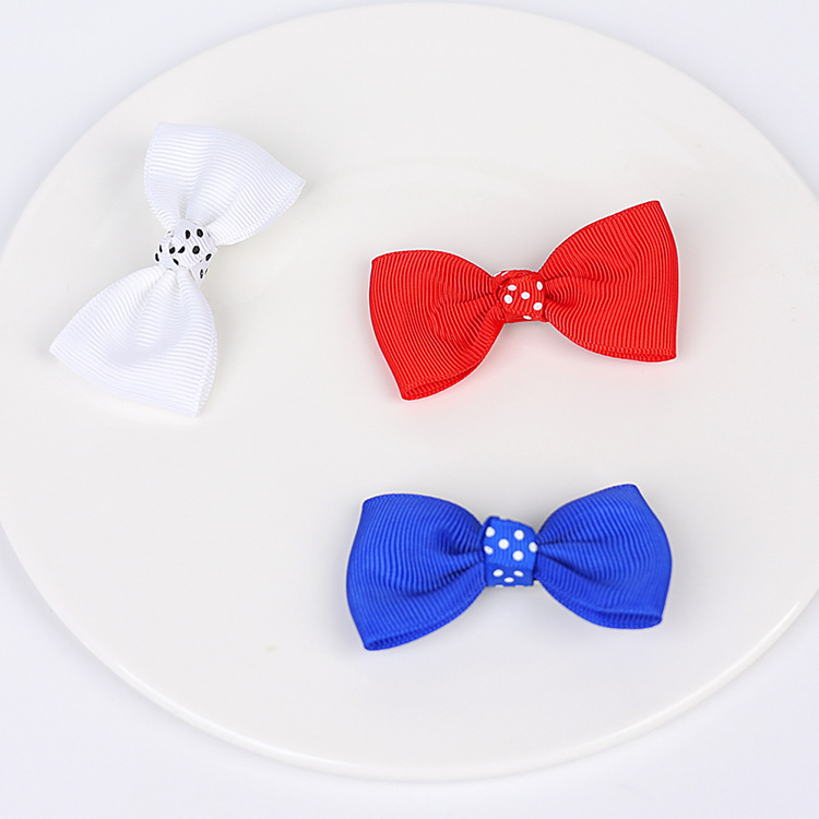 Printing Design Children's Headwear Wholesale American National Day Thread With Hairpin