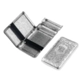 Coarse tobacco 14 pack side opening silver