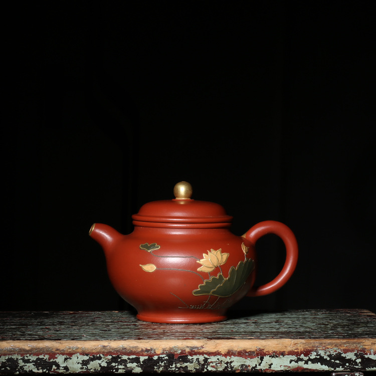 160中国江蘇省宜興出身作家周桂珍の作品 女性陶芸家茶壺作家中国工芸 