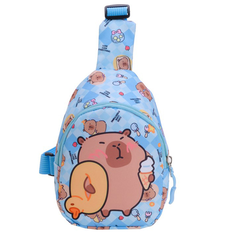 Carpibala bolso de pecho para niños 2025 nuevo caricatura lindas niñas mochila bolso de bebé de estilo extranjero niño mochila