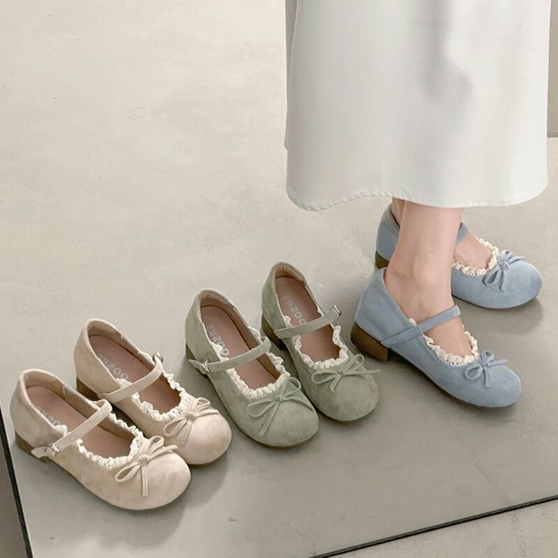 French Retro Mori-Style Sweet Mary Jane Shoes for Women 2026, Single Strap, Round Toe, Height-Increasing, Ballet-Style, Gentle Single Shoes French Retro Mori-Style Sweet Mary Jane Shoes for Women 2026, Single Strap, Round Toe, Height-Increasing, Ballet-Style, Gentle Single Shoes
