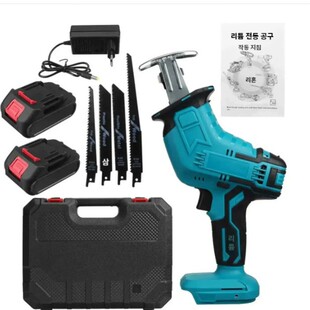 Lithium battery rechargeable saber saw reciprocating saw multifunctional multi-purpose family courtyard cutting lumber pruning saw